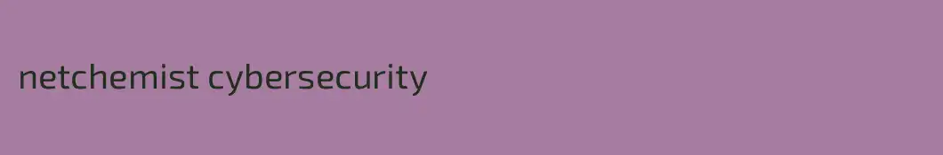 netchemist cybersecurity